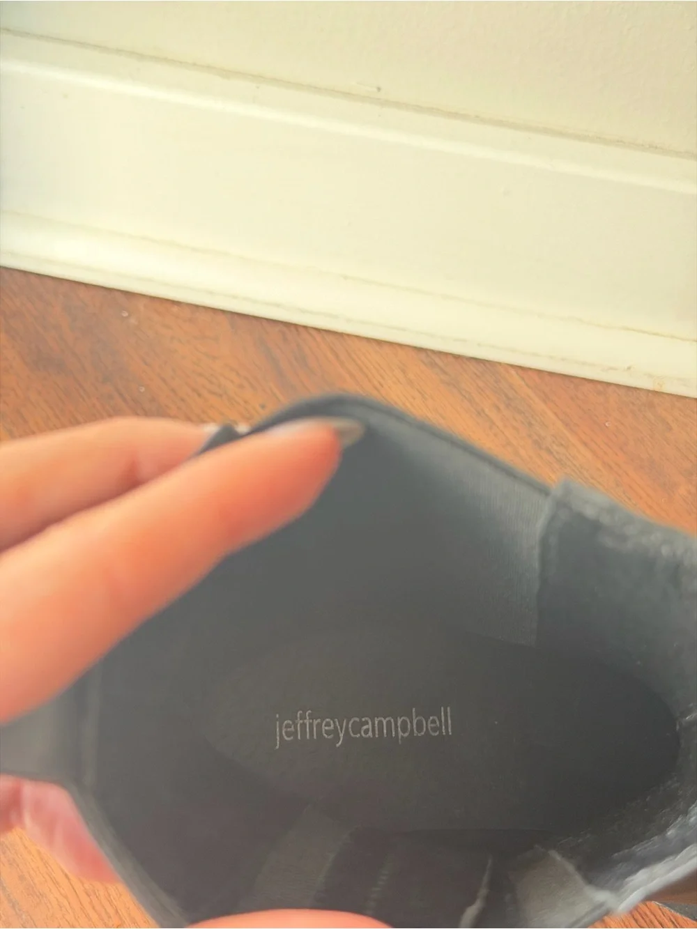 Jeffrey Campbell Black Women's Platform Chelsea Boots